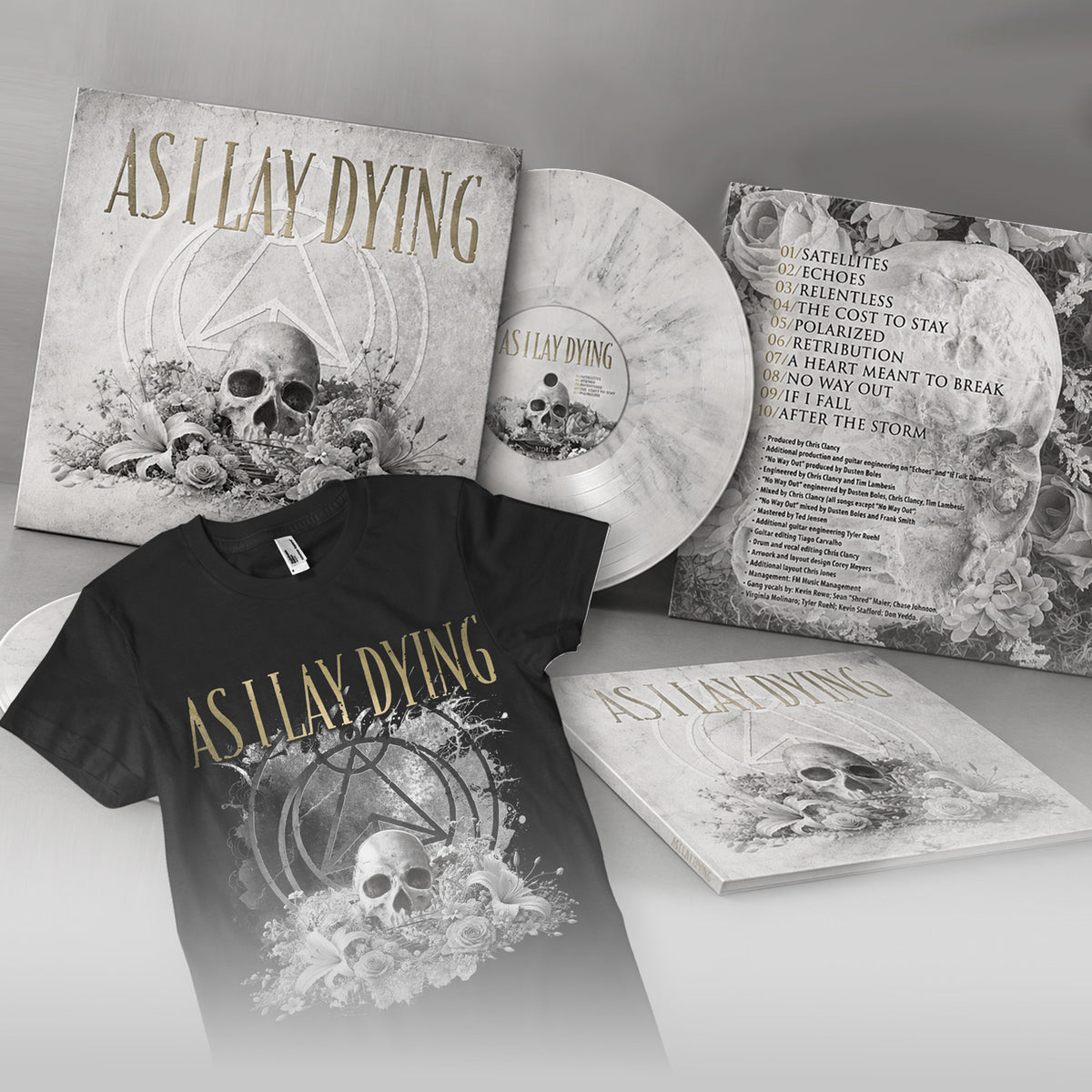 Pre-Order! As I Lay Dying Vinyl + Black Tee