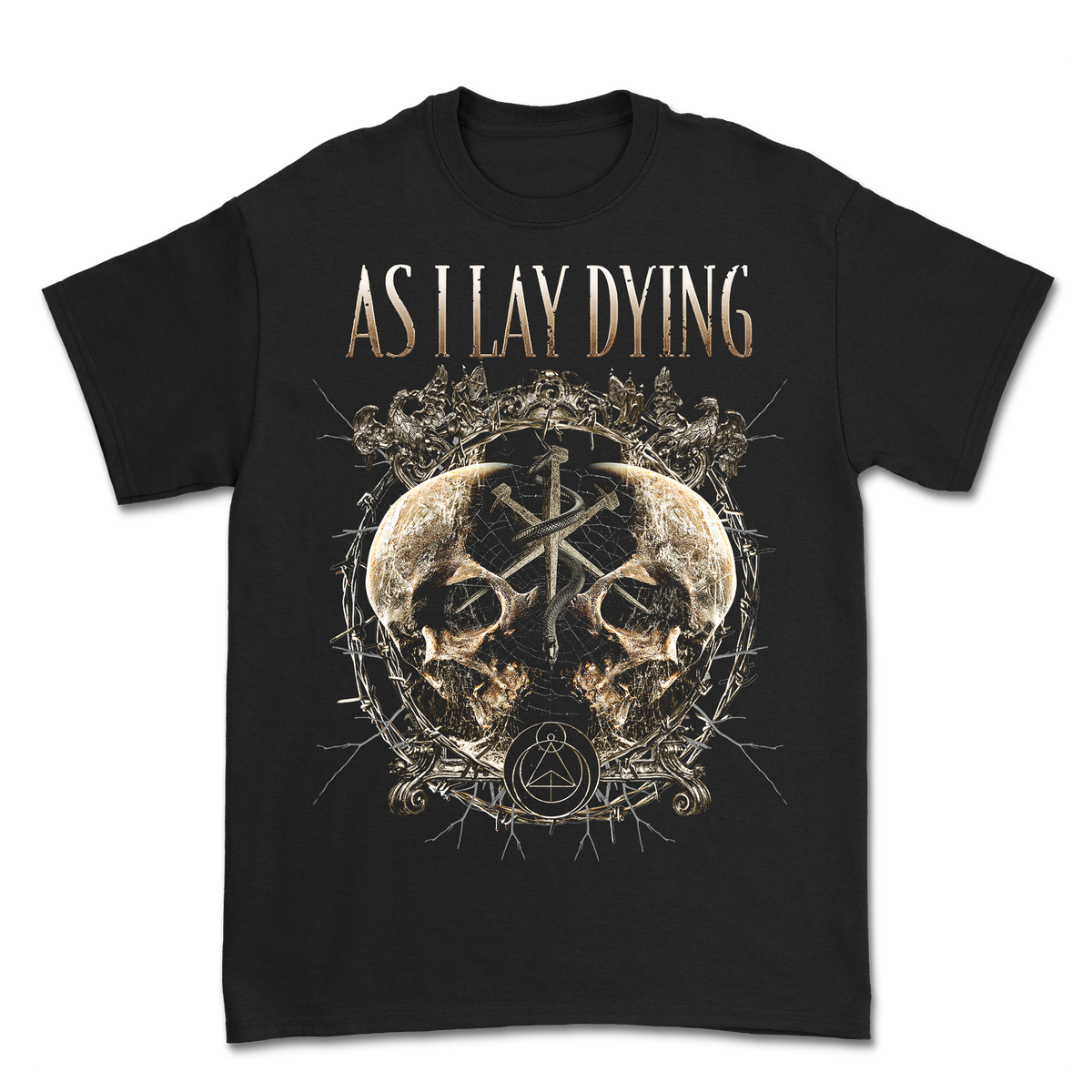 Skull Snake Spike T Shirt